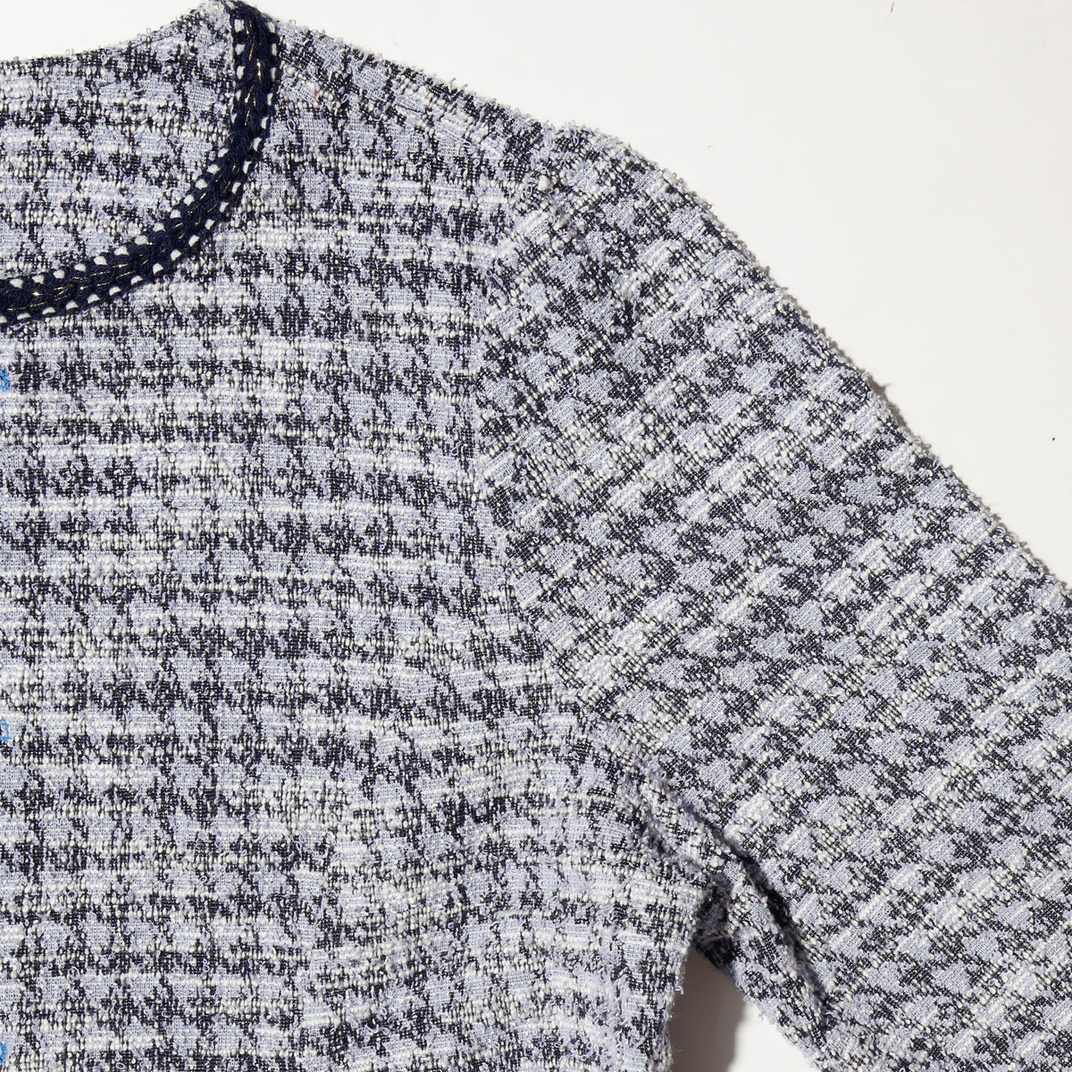 vintage tweed knit chanel jacket