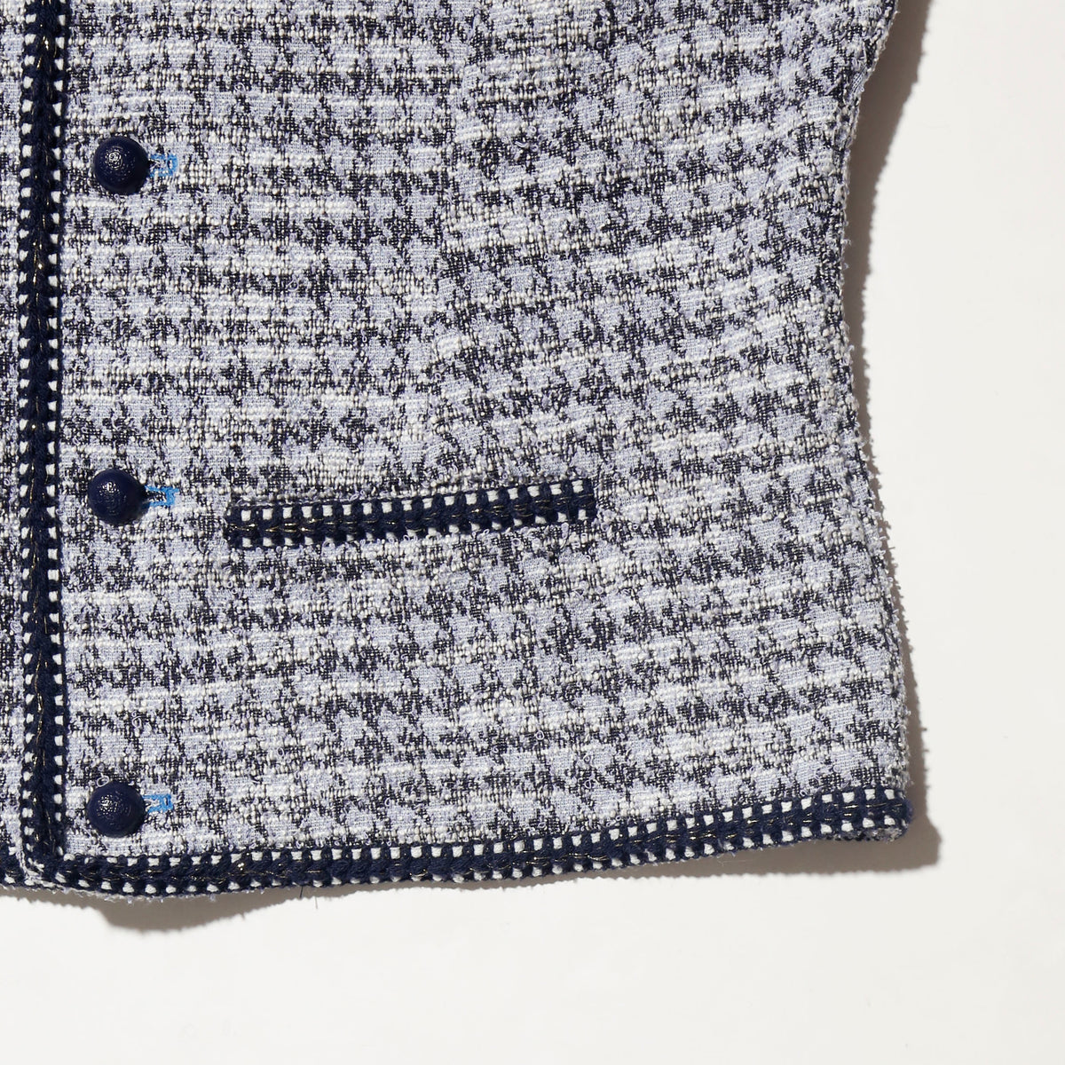 vintage tweed knit chanel jacket