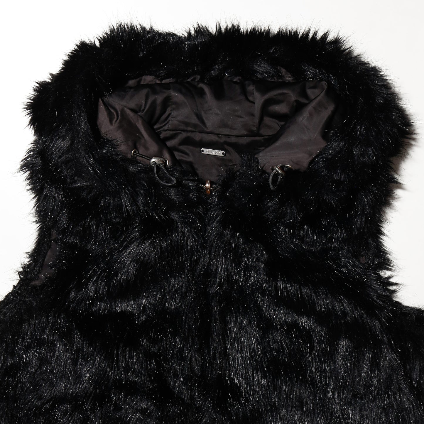 vintage reversible fur vest