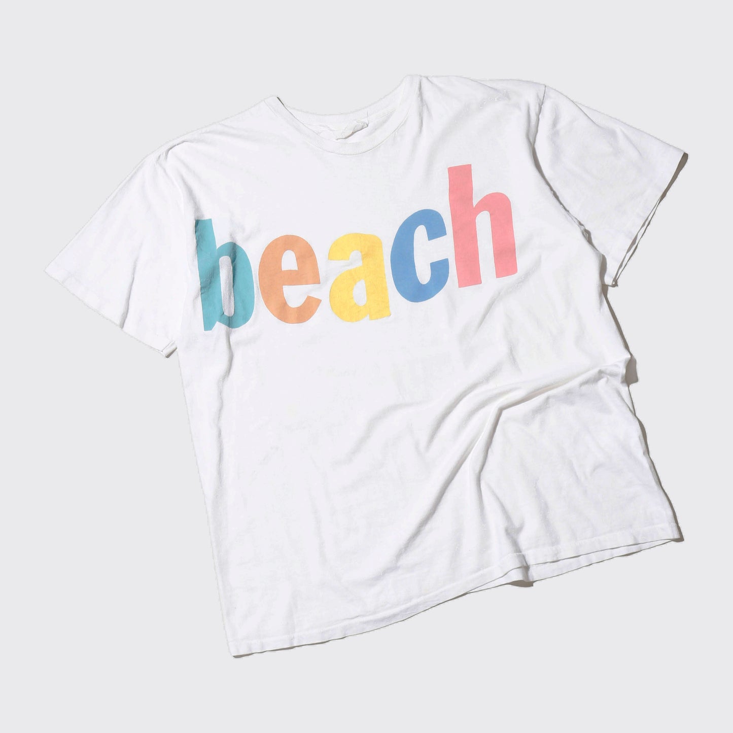 vintage 90's "beach" pastel t-shirt