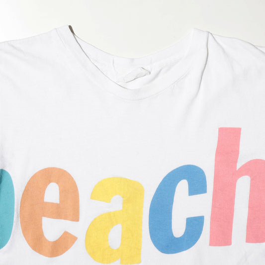 vintage 90's "beach" pastel t-shirt