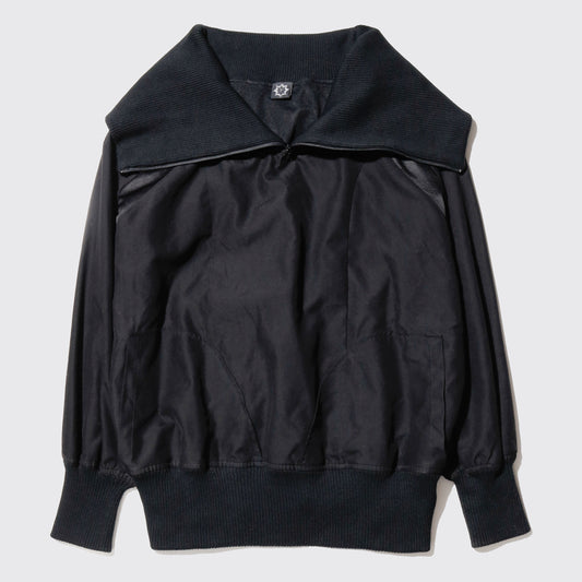 vintage big collar track pullover