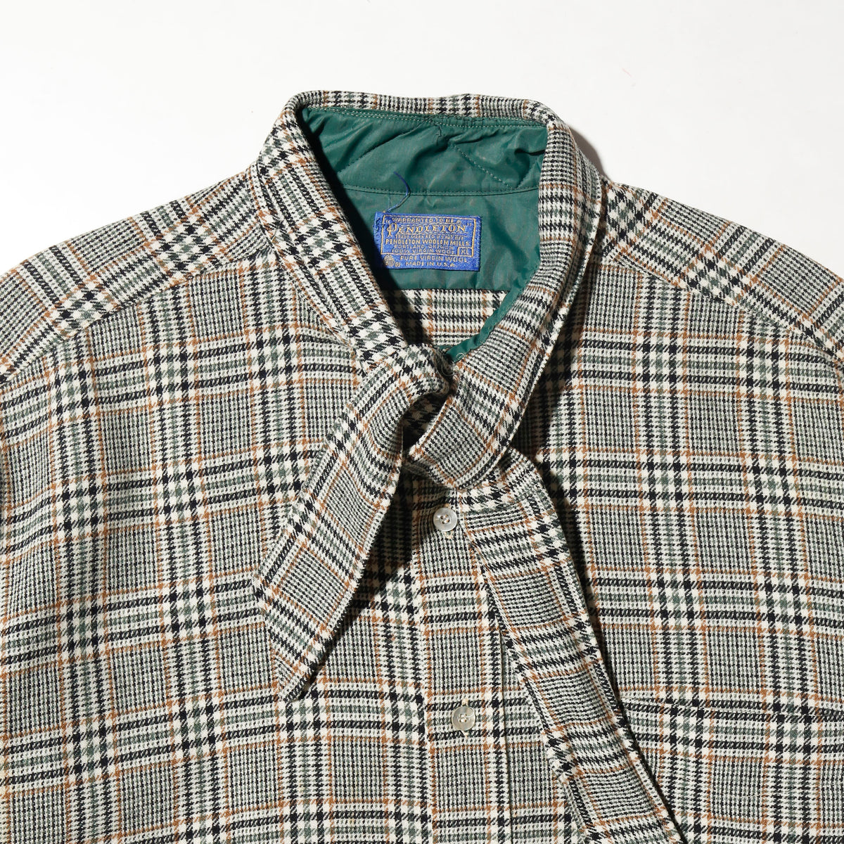 *one-off pendoleton cropped bowtie shirt