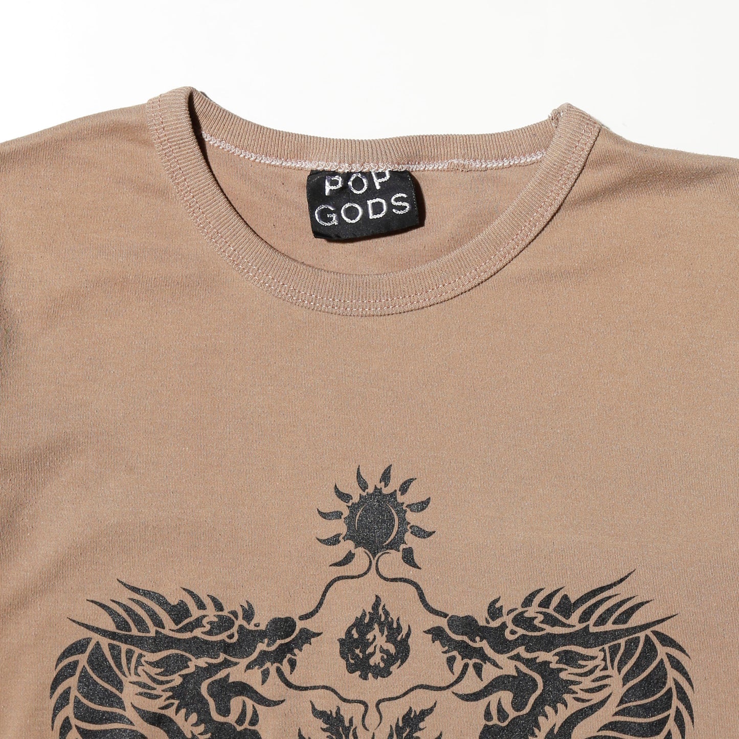 vintage 90's tribal dragon tatoo h/s t-shirt