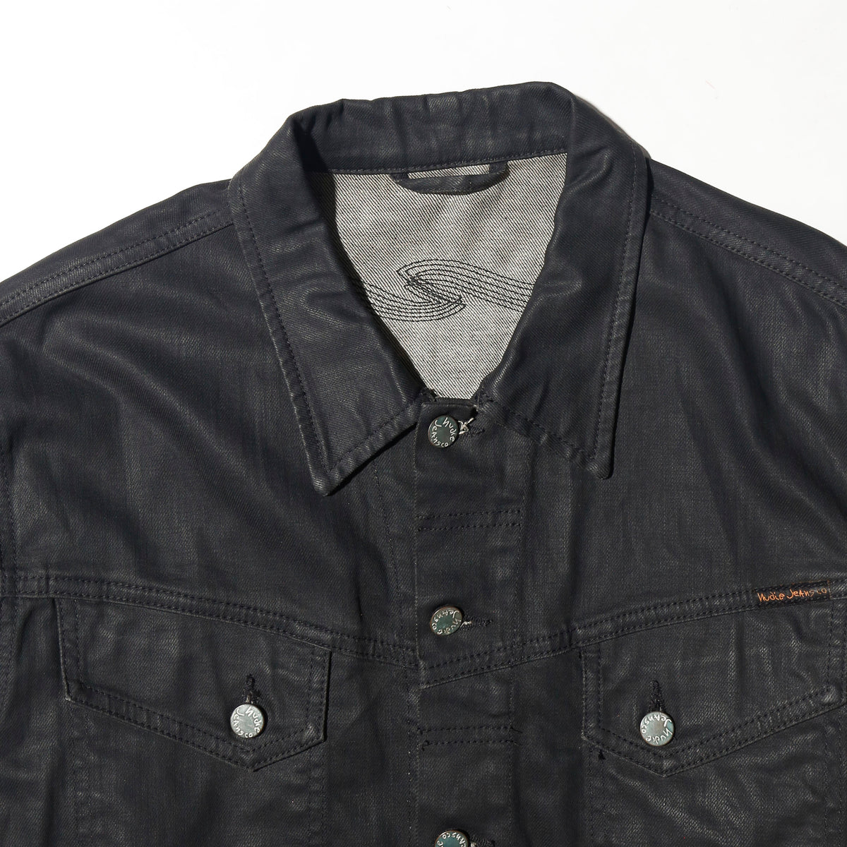 vintage nudie jeans luster truker jacket