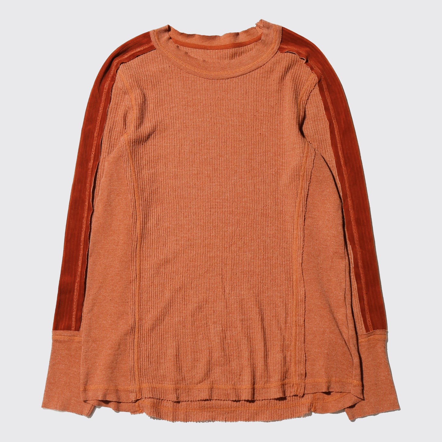 vintage velvet line thermal cut sew