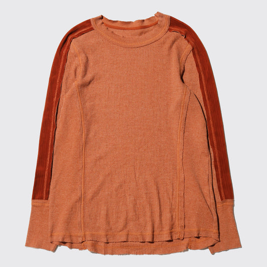 vintage velvet line thermal cut sew