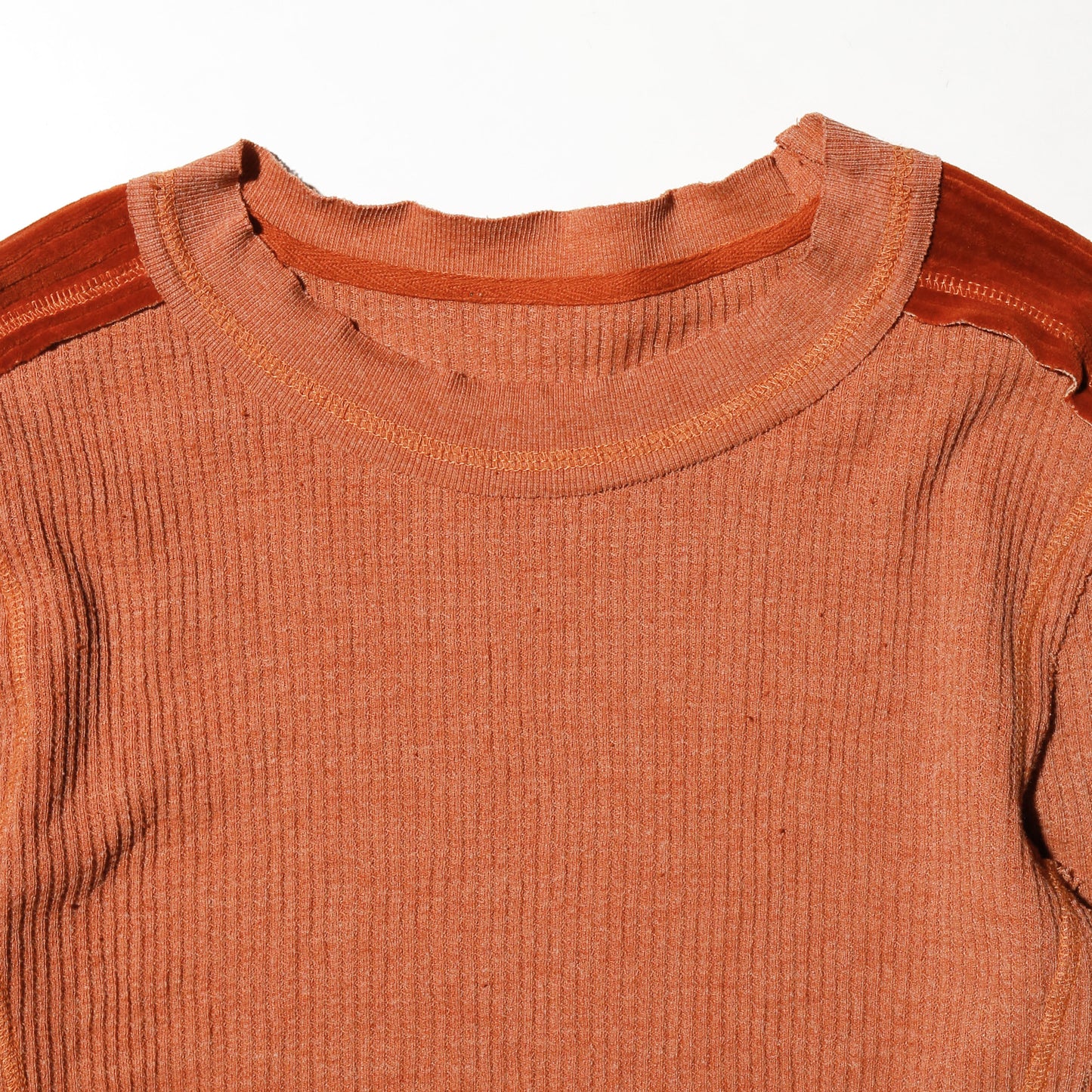 vintage velvet line thermal cut sew