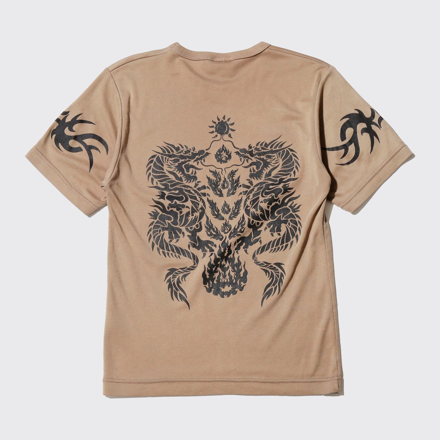 vintage 90's tribal dragon tatoo h/s t-shirt