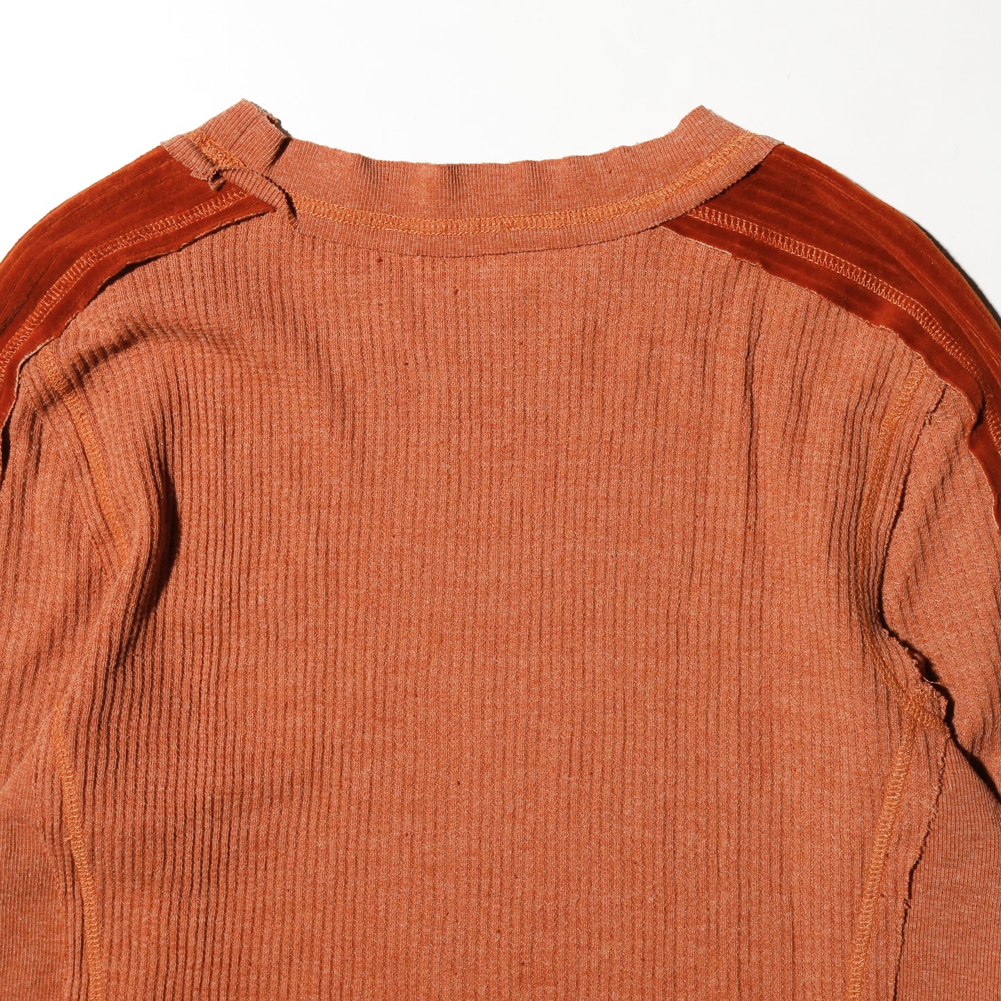 vintage velvet line thermal cut sew