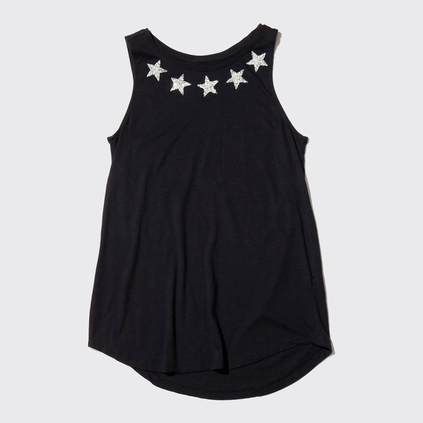 vintage glitter star tank top