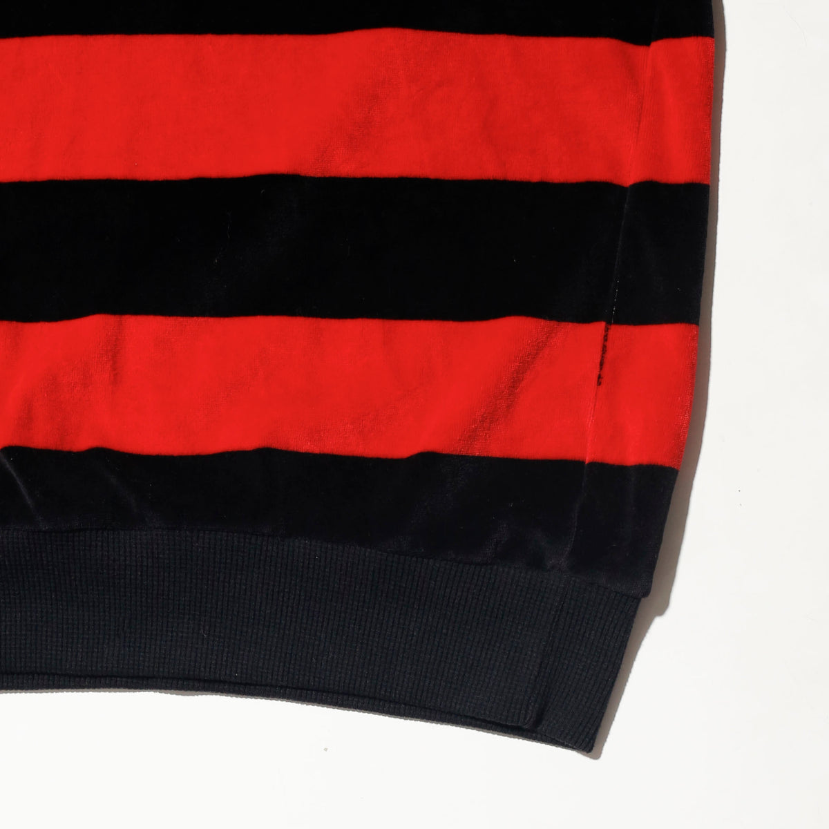 vintage with collar border pile sweat