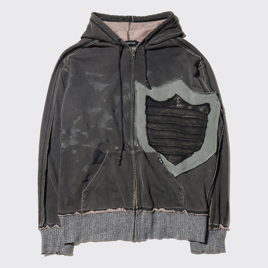 vintage dust emblem hoodie
