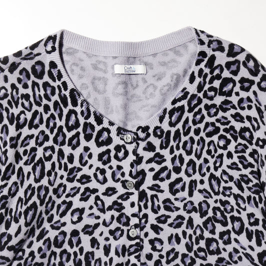 vintage leopard cardigan