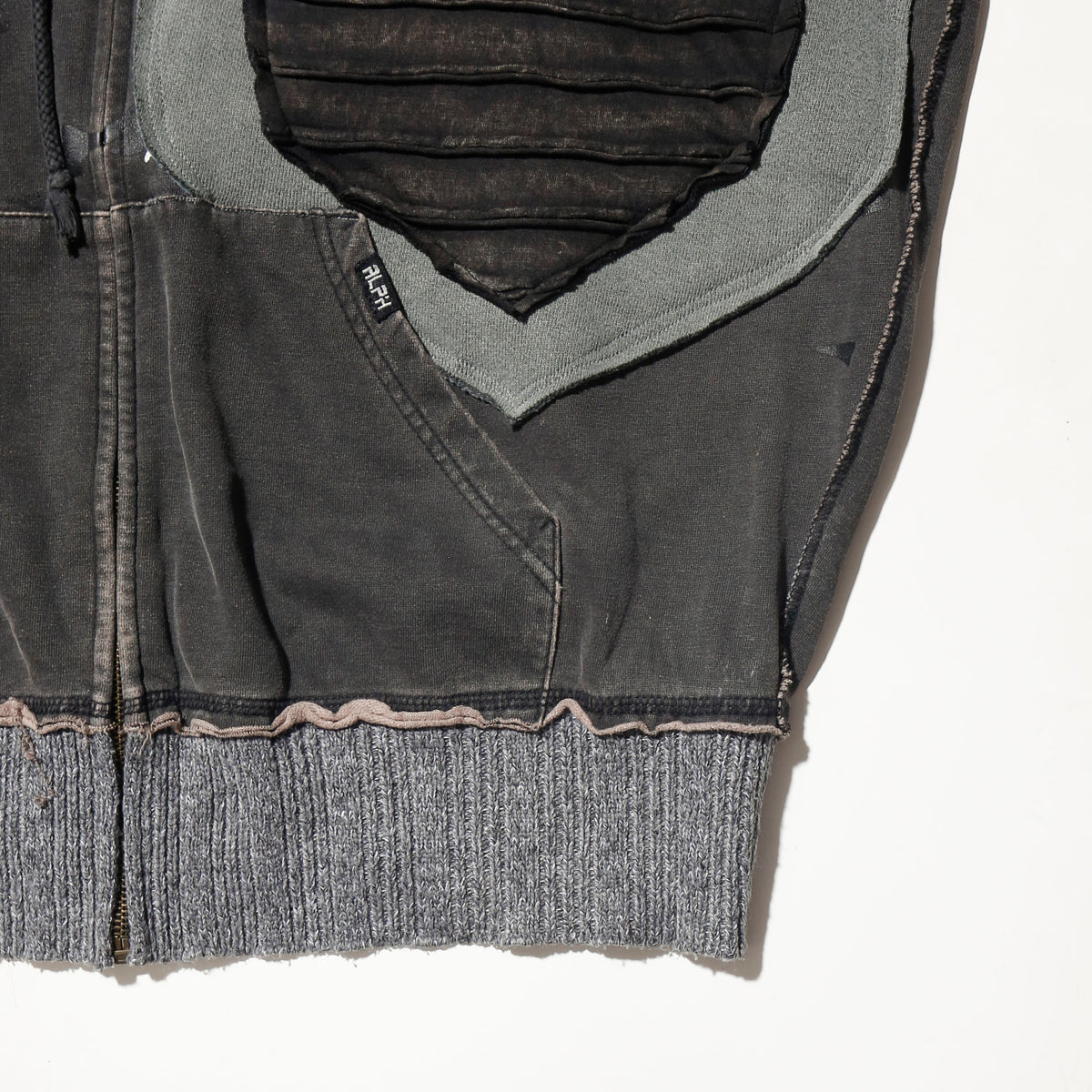 vintage dust emblem hoodie