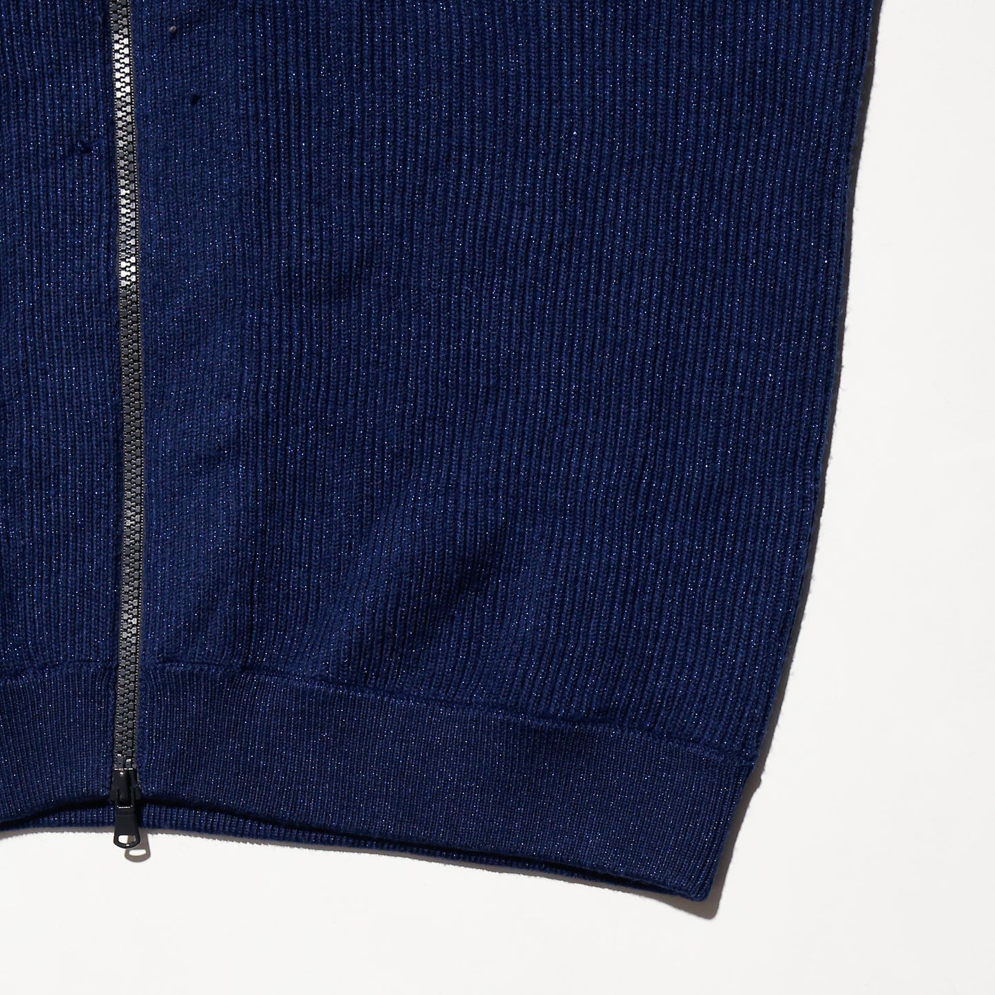 vintage handcuffs lame rib knit jacket