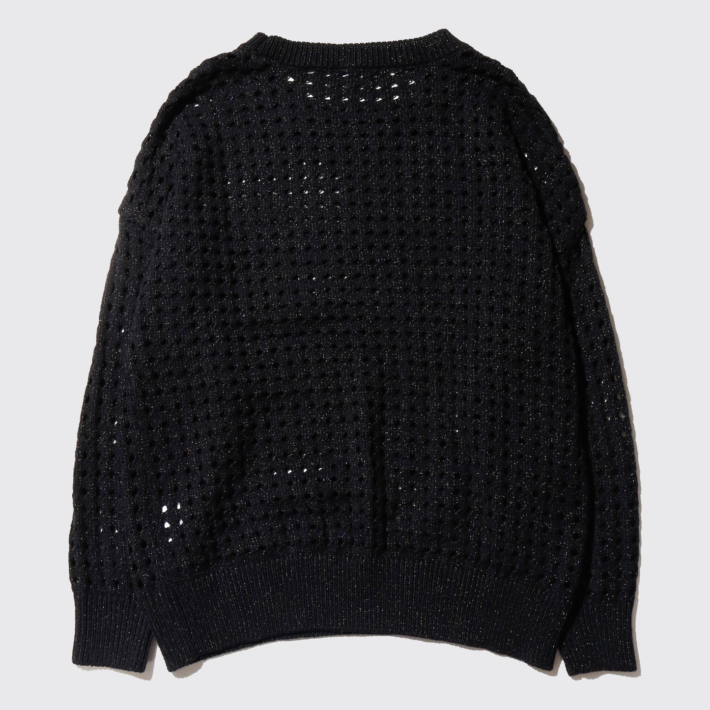 vintage lame hole sweater