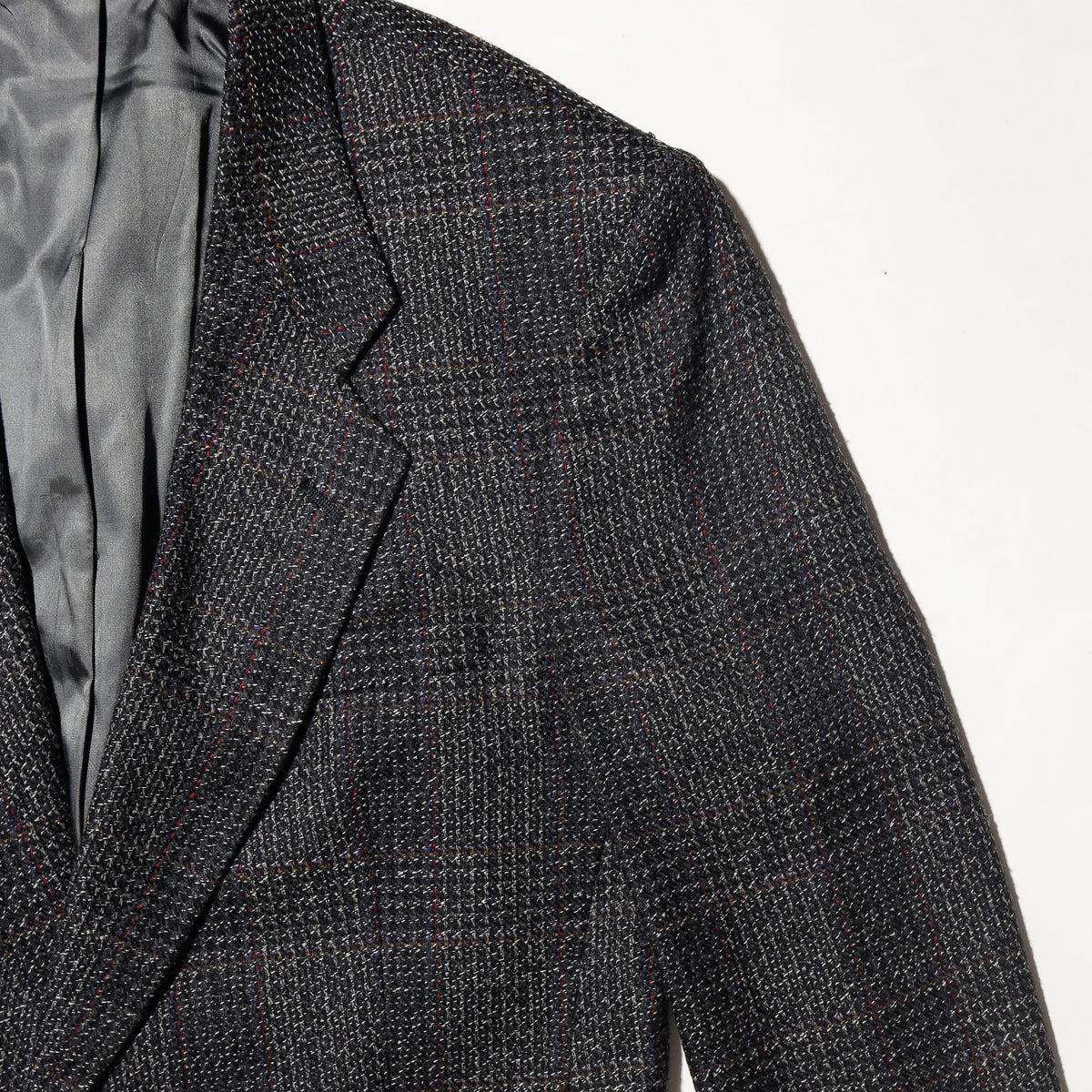 vintage 80's Christian Dior glen check tailored jacket