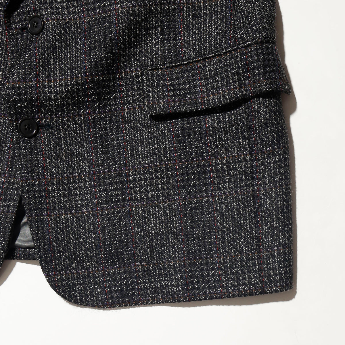 vintage 80's Christian Dior glen check tailored jacket