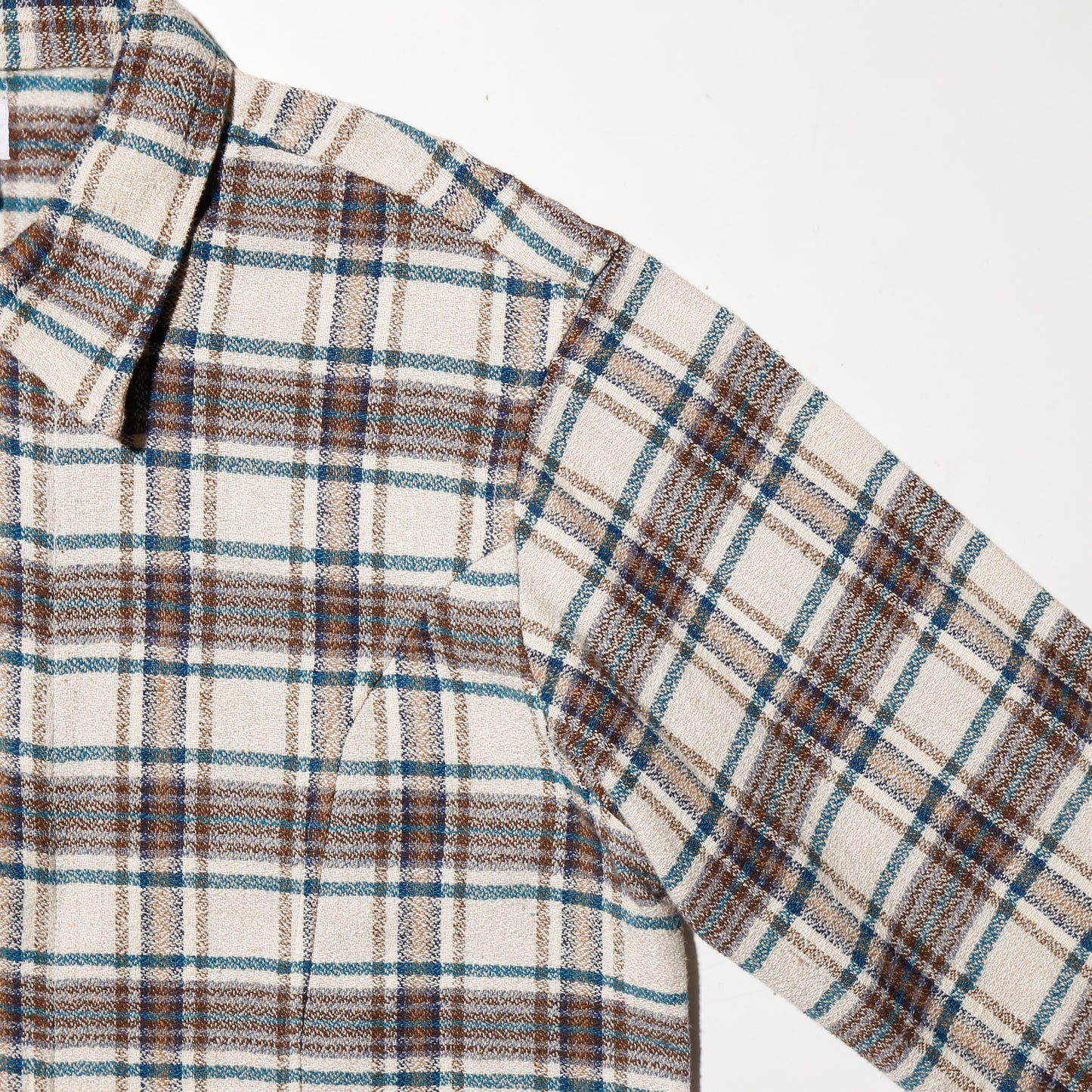 vintage check drizzler jacket