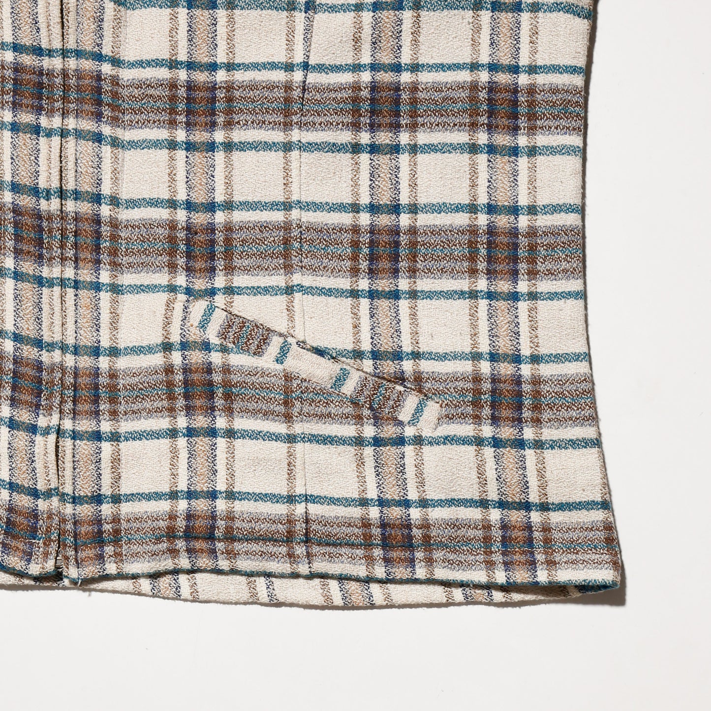 vintage check drizzler jacket