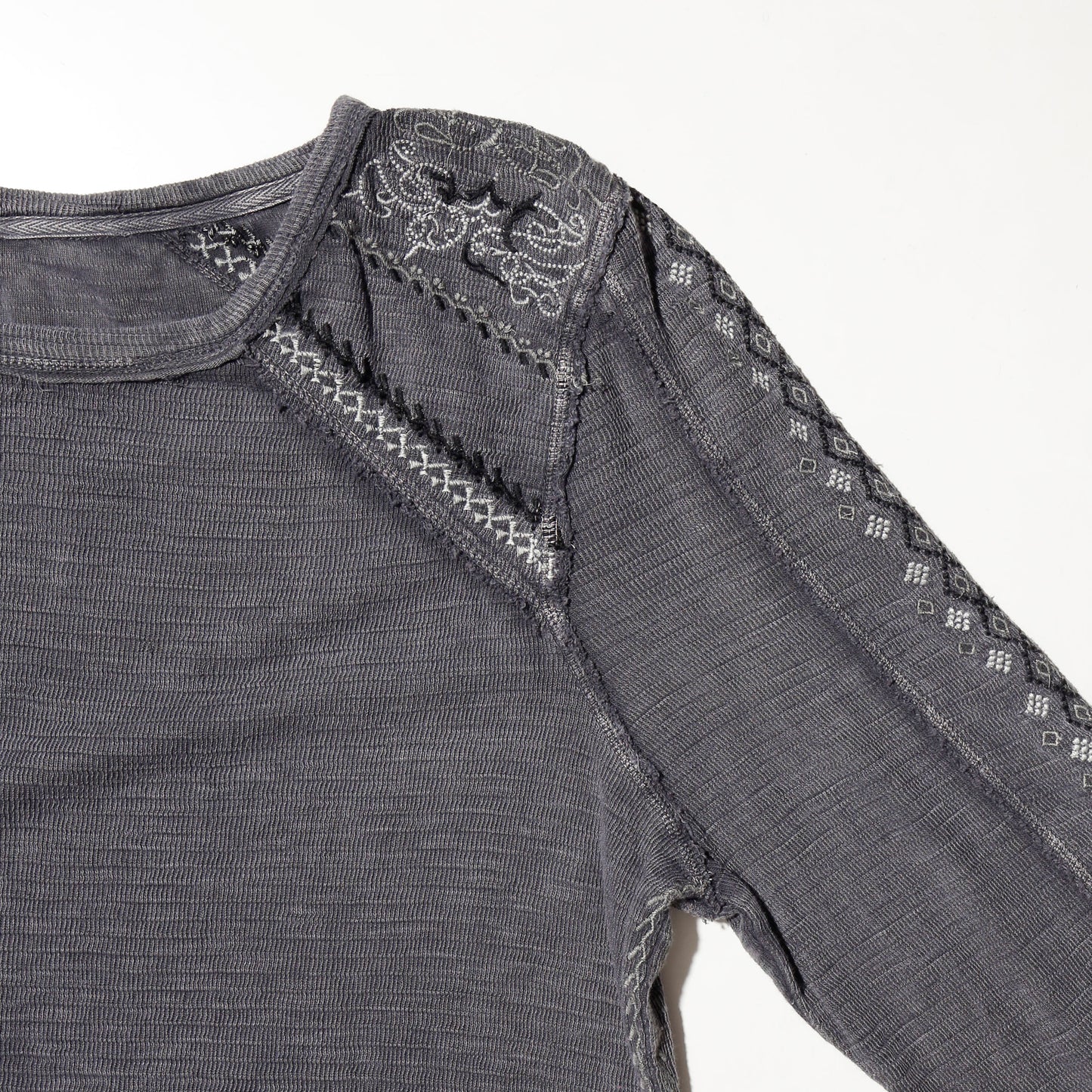 vintage broderied boho cut sew