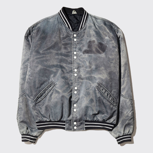 vintage ghost varsity jacket