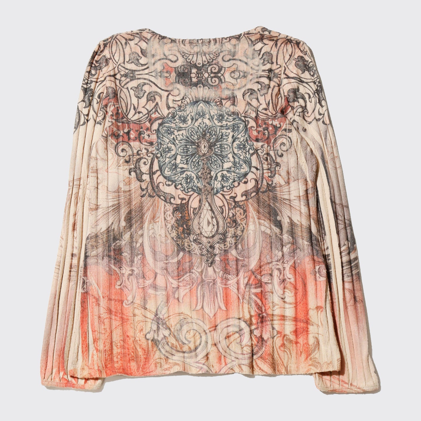 vintage textured tatoo l/s