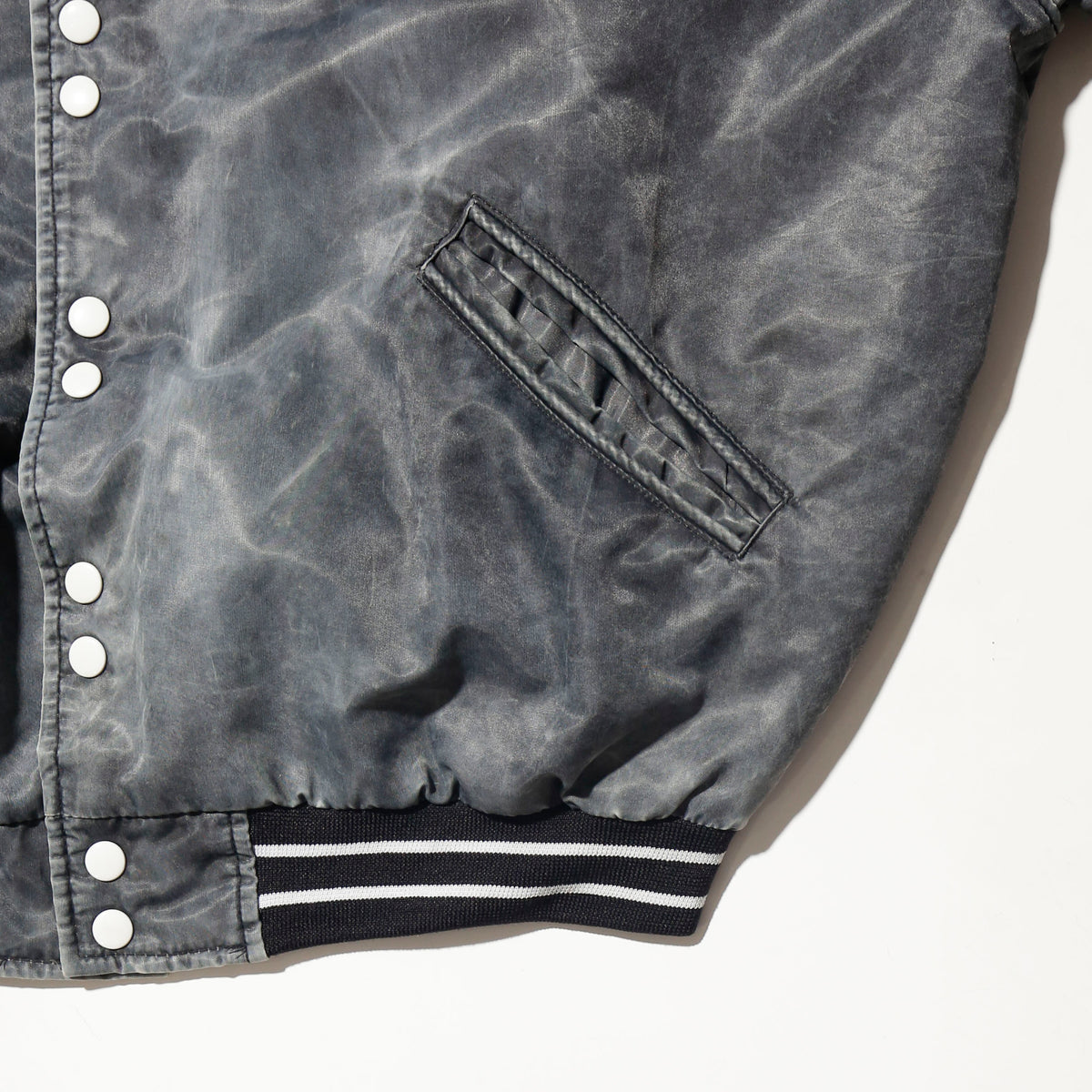 vintage ghost varsity jacket
