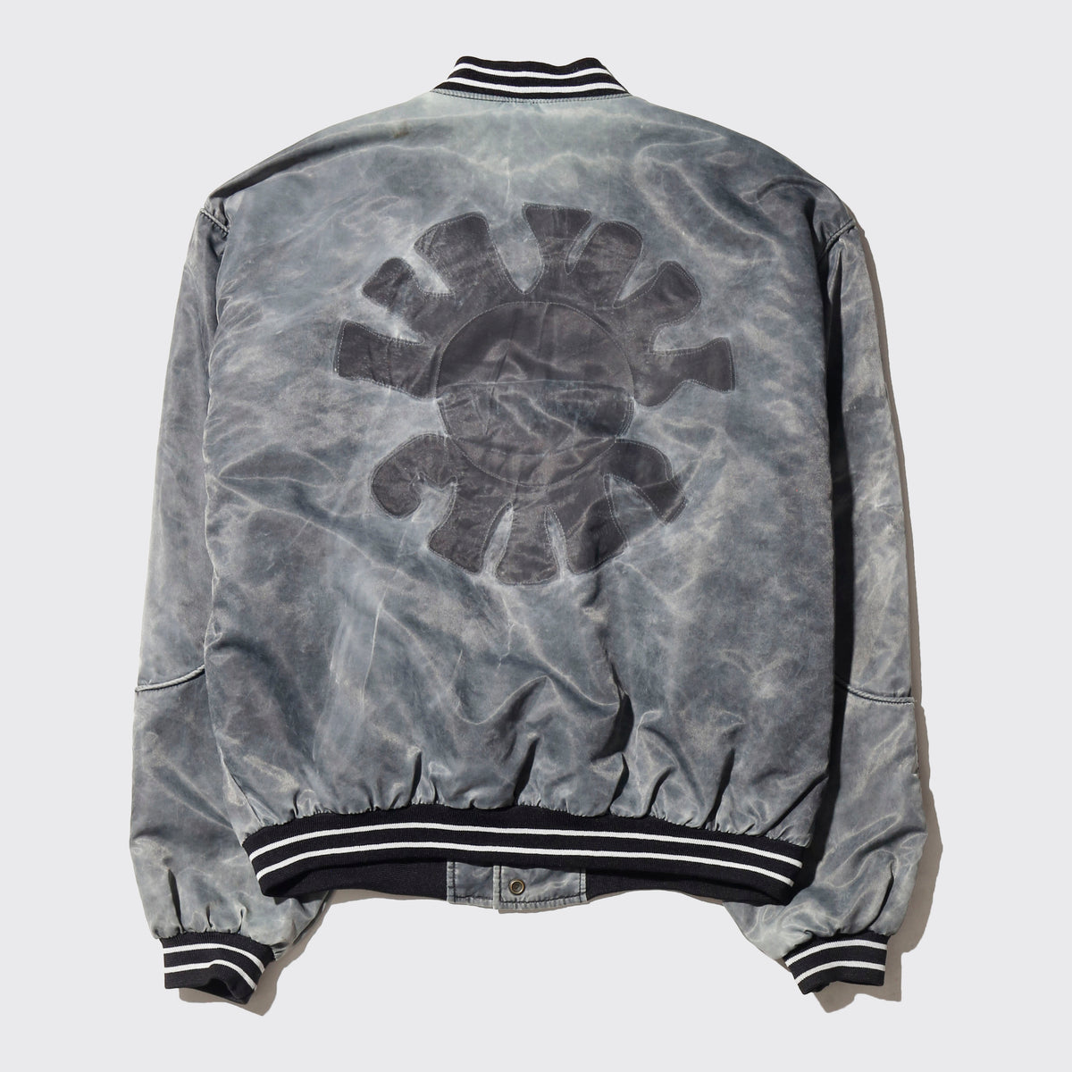 vintage ghost varsity jacket
