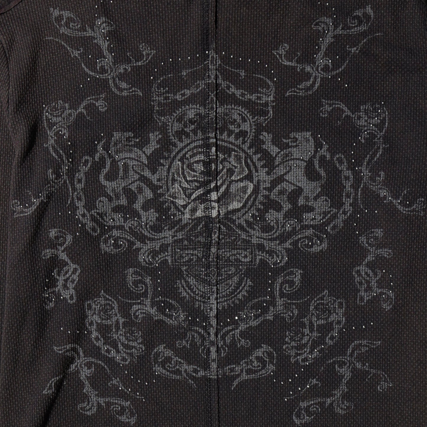 vintage harley-davidson bijou waffle l/s