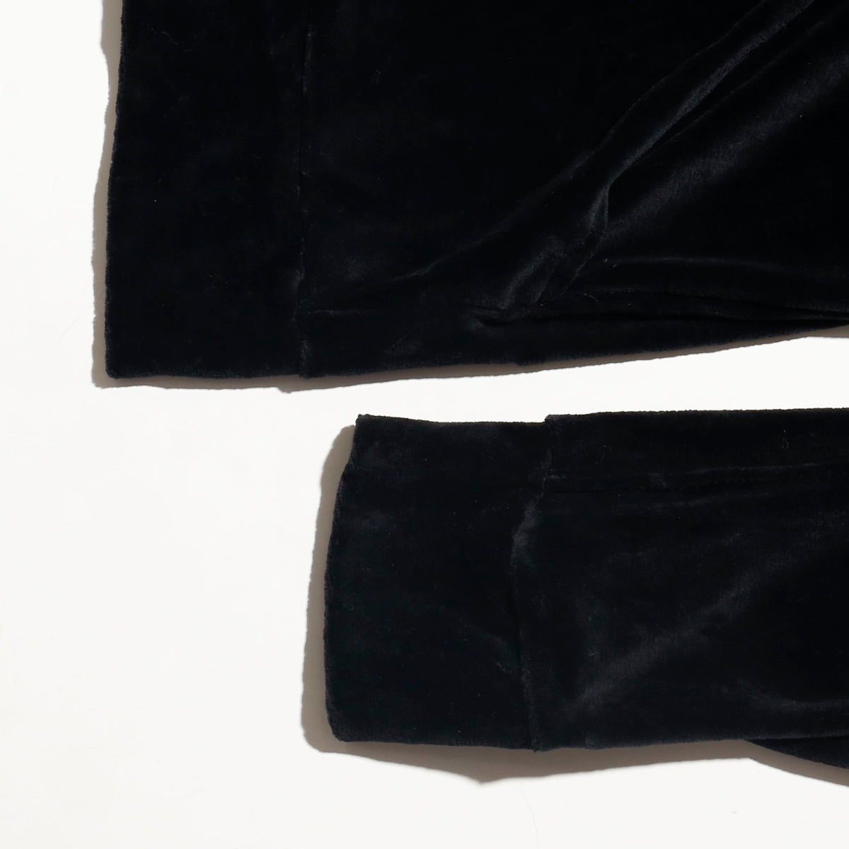 vintage fur velour hoodie