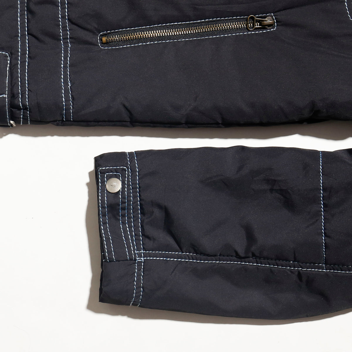 vintage elle homme stitched riding jacket