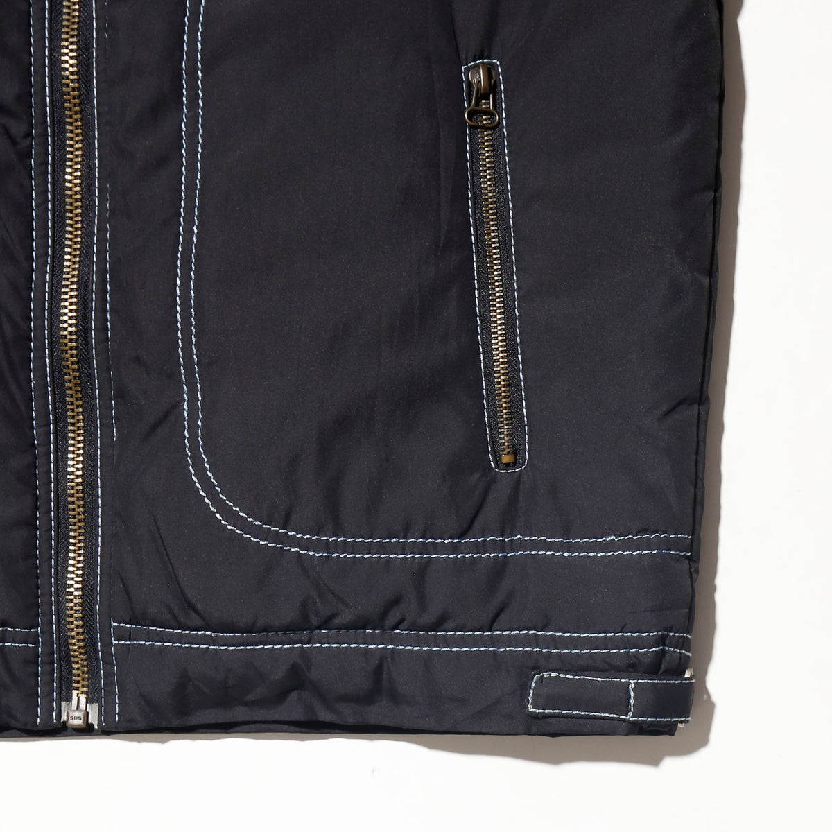 vintage elle homme stitched riding jacket