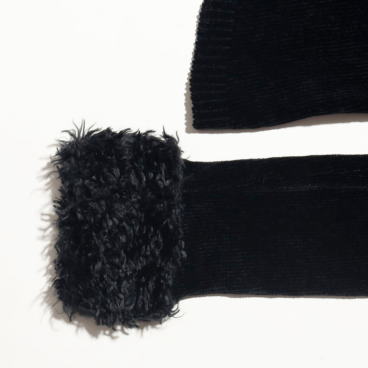 vintage cropped fuzzy textured knit jacket