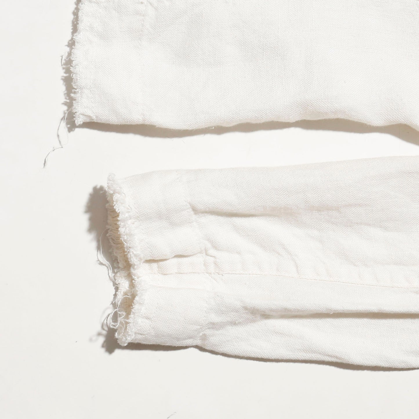 vintage euro frilled linen jacket