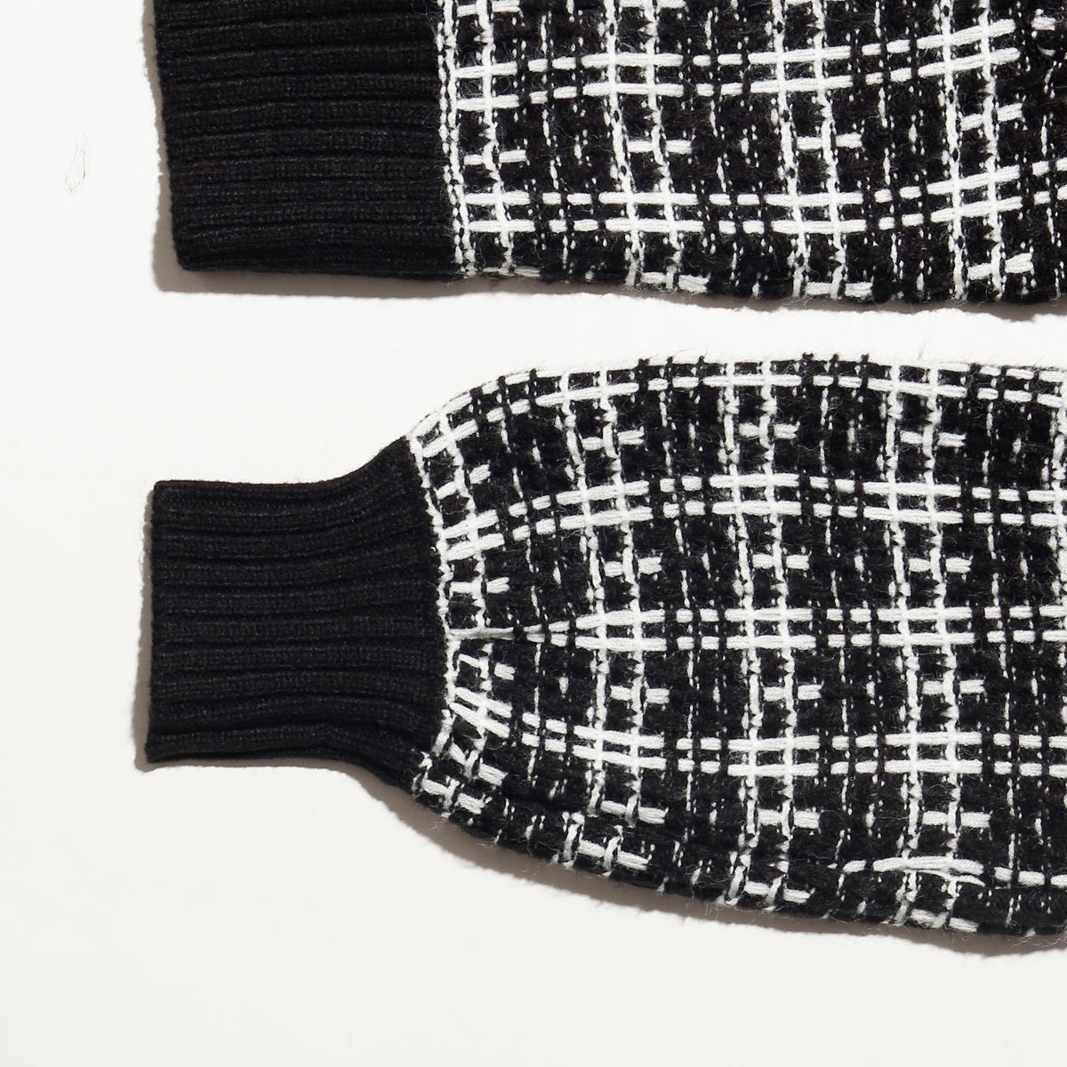 vintage cropped knit chanel jacket