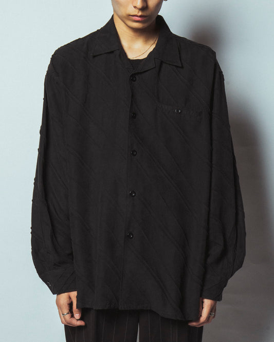 vintage slanting stitch shirt