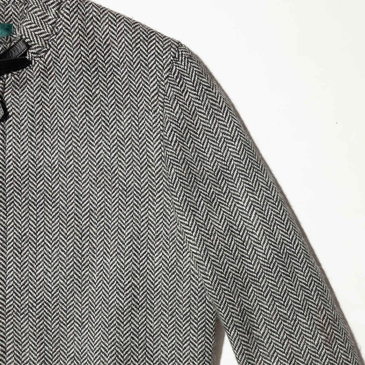 vintage lauren ralph lauren chin strap herringbone jacket