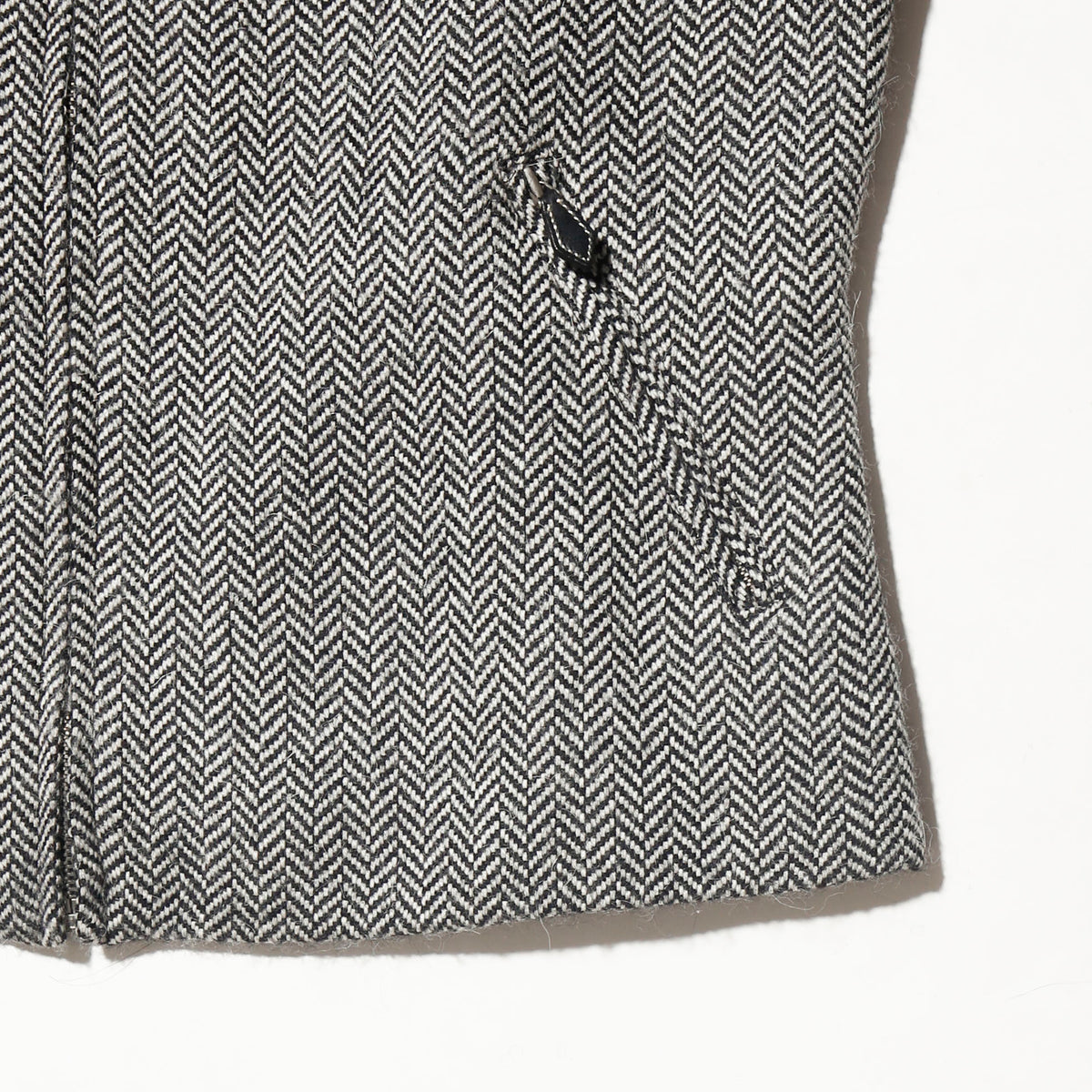 vintage lauren ralph lauren chin strap herringbone jacket