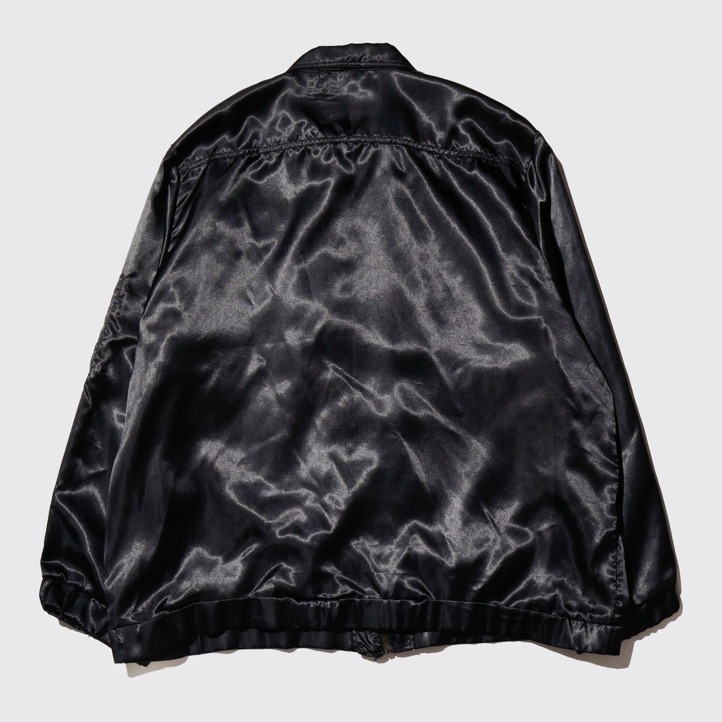vintage studs satin utility jacket
