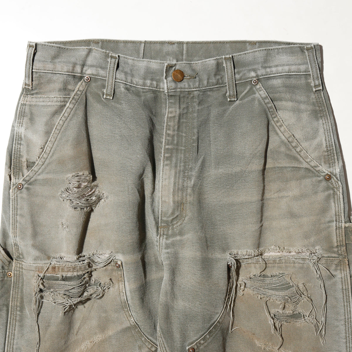 *one-off carhartt broken double knee trousers