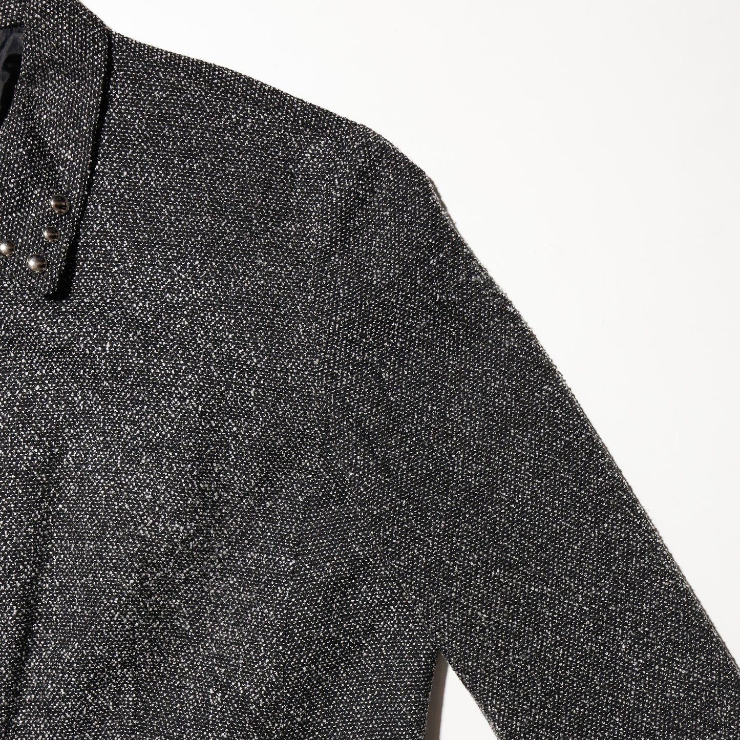 vintage studs jacquard jacket