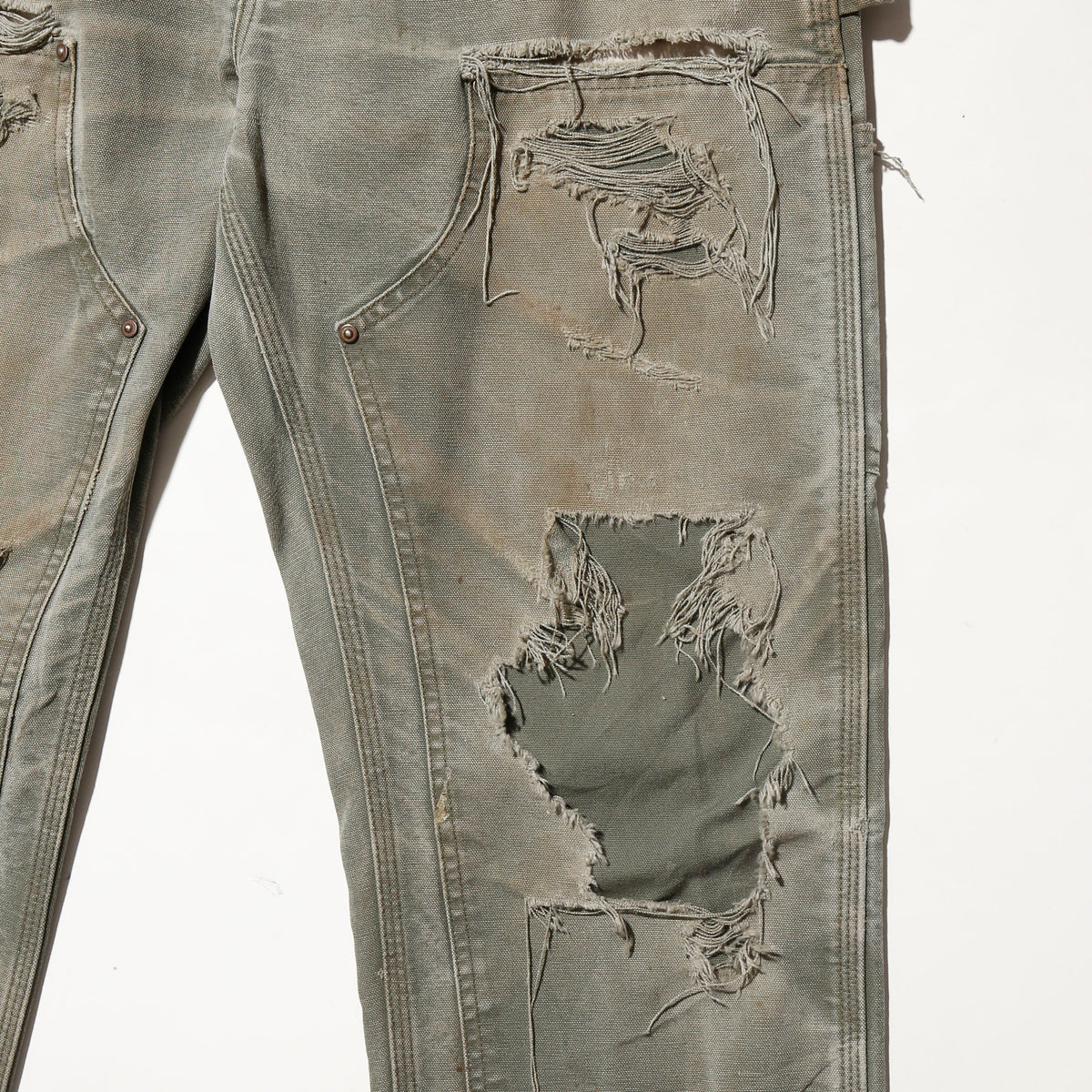 *one-off carhartt broken double knee trousers