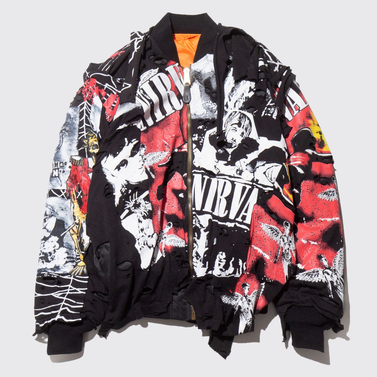 remake anti boot bomber jacket