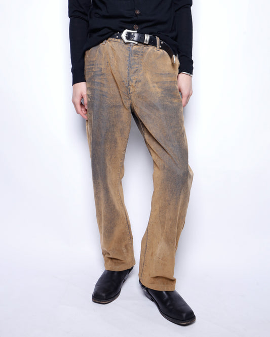 vintage dust flocky trousers