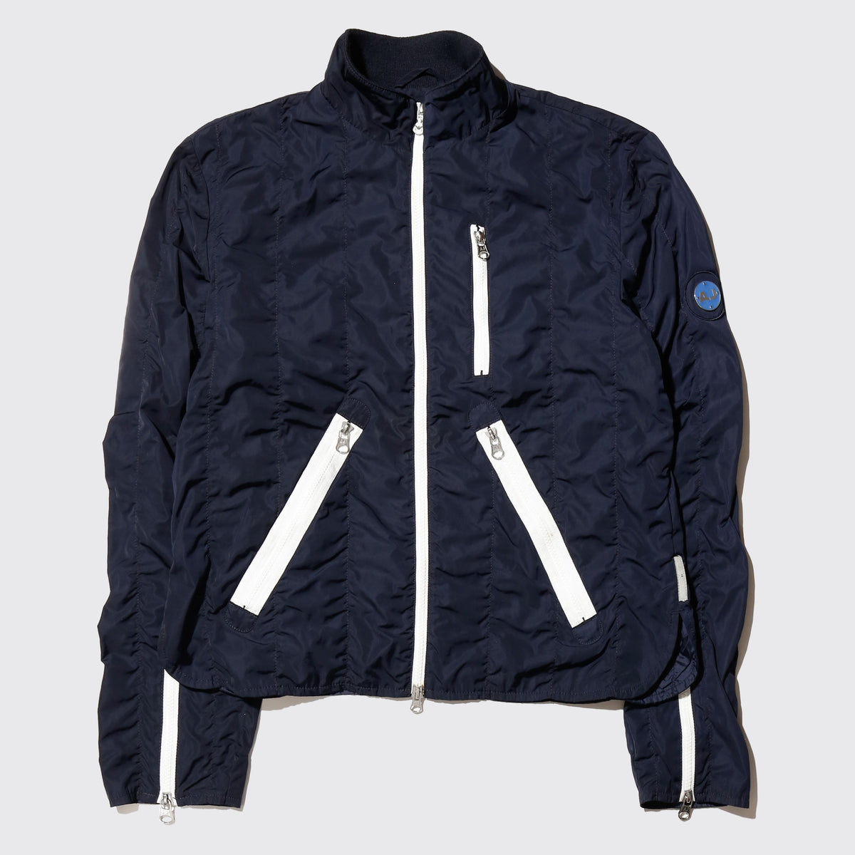 vintage 90-00's Armani Jeans techno nylon jacket