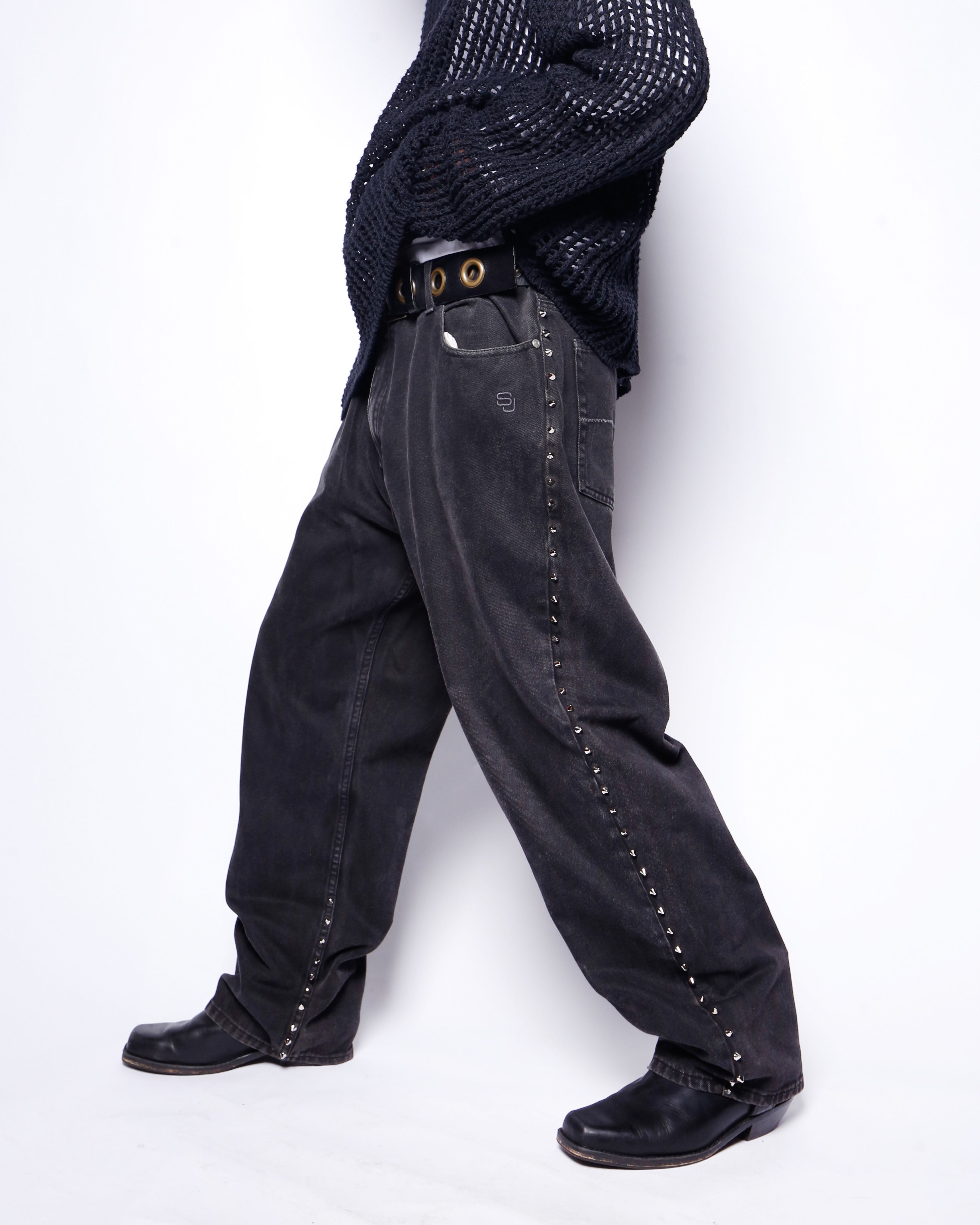 vintage sean john side studs baggy jeans – NOILL