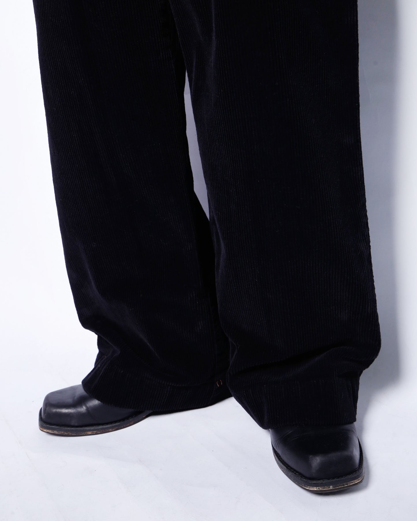 vintage corduroy wide leg trousers