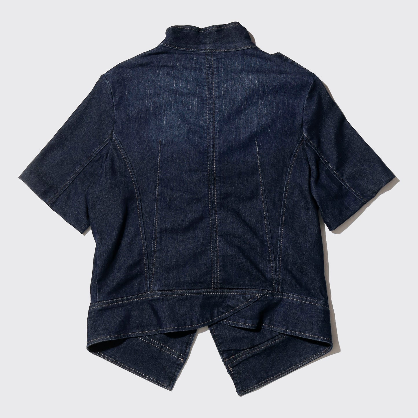 vintage denim officer h/s jacket